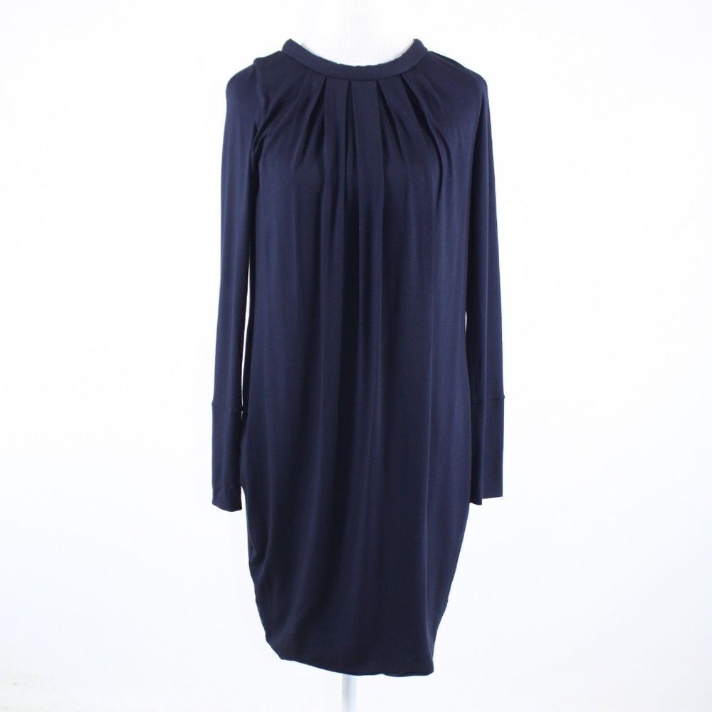 Gio Guerreri navy blue shift dress 8